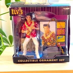 Elvis Ornament Blue Hawaii